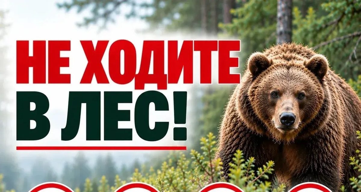 В Чите просят временно не ходить в лес из‑за выхода диких животных